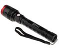 Torch, LED, Rechargeable, 3200lm, 250m, IP67, Black / Red